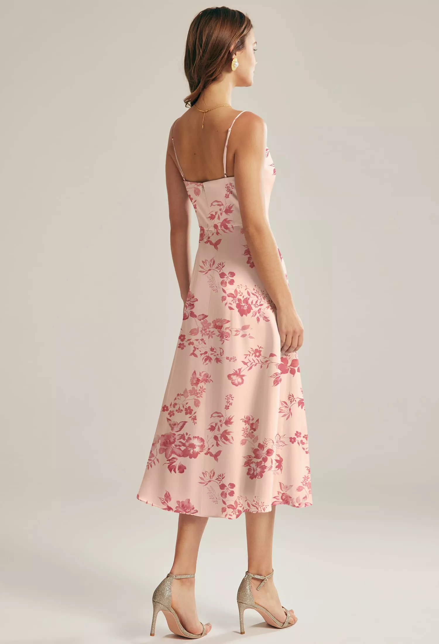 AW Renee Pink Cherry Blossom  Spring Wedding Guest Dresses